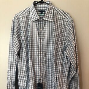 Peter Millar Mens long sleeve button down shirt
